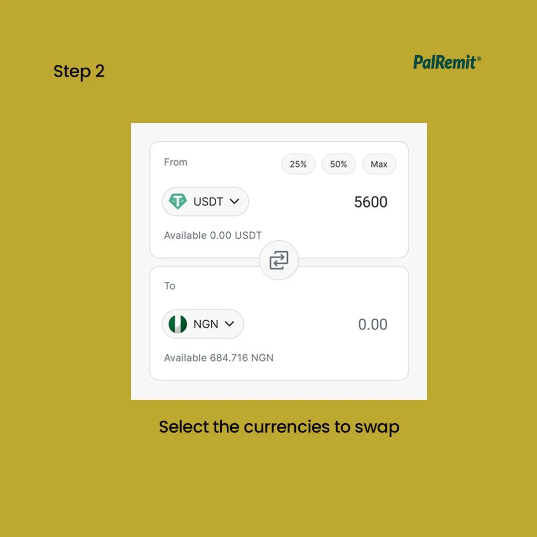 crypto-to-fiat-currency-conversion-on-palremit screenshot 2