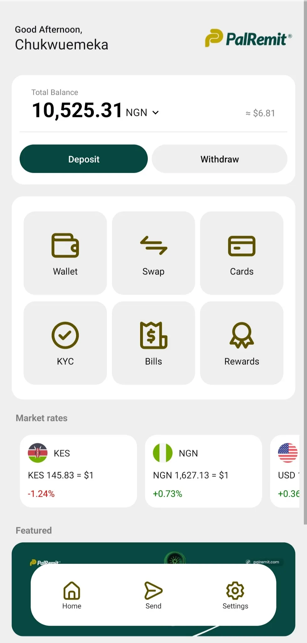 how-to-swap-currency-on-palremit screenshot 3